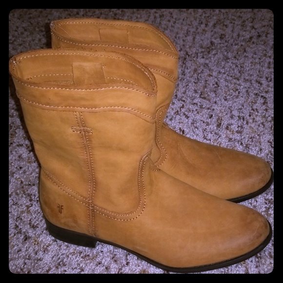 Frye | Shoes | Frye Cara Roper Midcalf Leather Boots | Poshmark